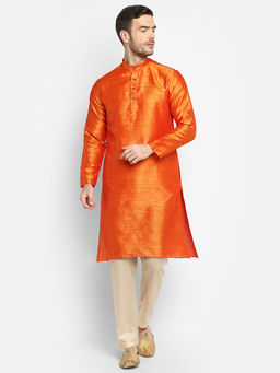 Devoiler - Regular Fit Long Kurta For Men