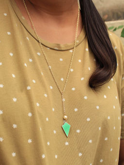 BeAbhika - Dainty Y-Necklace