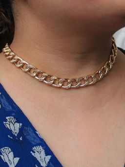 BeAbhika - Curb Chain Necklace