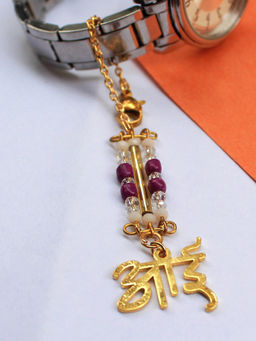 BeAbhika - Aai Gold Charm