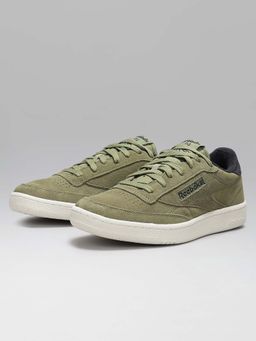 Reebok - Club C 85 Vintage - Men Olive Classics Sneakers