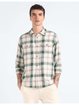 Flying Machine - Tartan Checks Relaxed Fit Shirt
