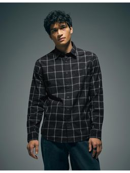 Flying Machine - Black Slim Fit Essentials Shirt