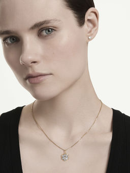 SWAROVSKI - Magic Set, Mixed Cuts, Snowflake, White, 18K Gold Finish Jewellery Sets
