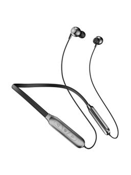 Noise - Nerve Bluetooth Wireless Neckband Earphones with Mic (Jet Black)