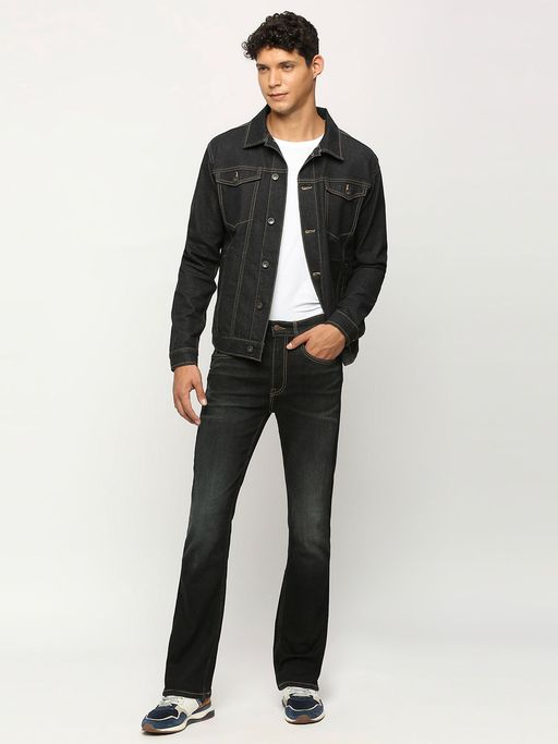 Leather Pepe Jeans Jacket Price In India Buy Pepe Jeans Black