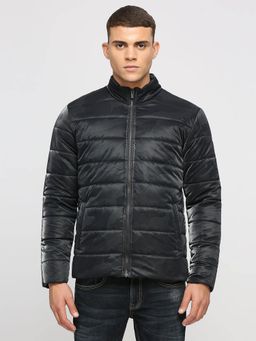 Pepe Jeans - Navy Blue Camo Printed Kamachi Fit Jacket