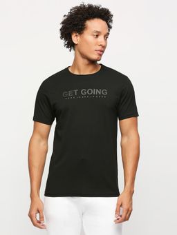 Pepe Jeans - Black Print Short Sleeves T-Shirt