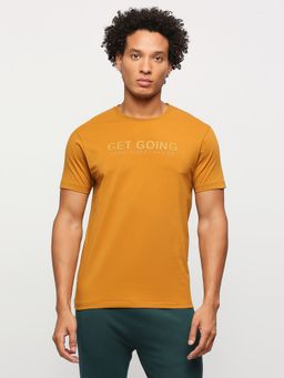 Pepe Jeans - Yellow Graphic Print Short Sleeves T-Shirt