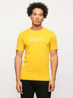 Pepe Jeans - Yellow Print Short Sleeves T-Shirt
