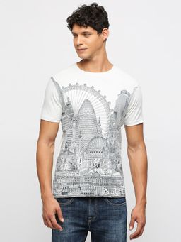 Pepe Jeans - Innes Placement Graphic Printed T-Shirt