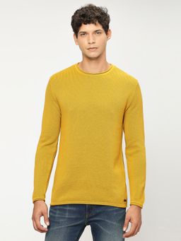 Pepe Jeans - Yellow Lightweight Long Sleeve Sweater