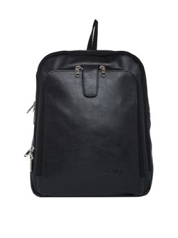 MBOSS - Faux Leather Laptop Backpack