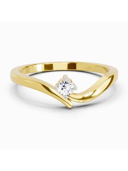 Sparkles - Lab Grown Diamond 0.14 Carat Round Shape Diamond Cluster Ring Gold