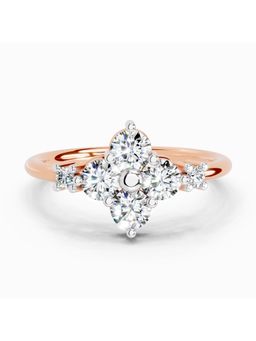 Sparkles - Lab Grown Diamond 0.71 Carat Cluster Ring Rose Gold
