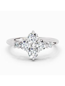 Sparkles - Lab Grown Diamond 0.71 Carat Cluster Ring Silver
