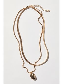 H&M - Women Gold Two-Strand Necklace