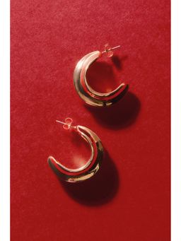 H&M - Women Red Hoop Earrings