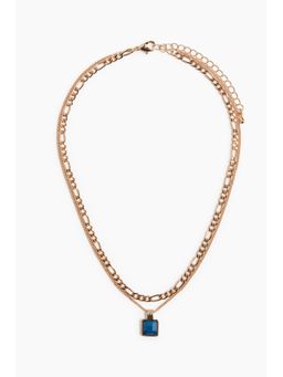 H&M - Women Gold Two-Strand Pendant Necklace