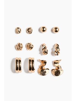 H&M - Women Gold 6-Pack Earrings