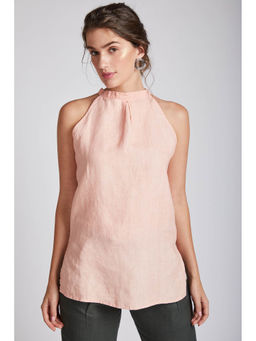 B Label - Peach Tide Halter Top for Women