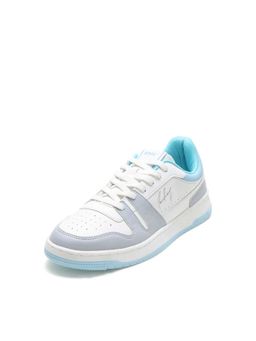 Rare Rabbit - Men Micro Fiber Lace-Up Sneakers - White
