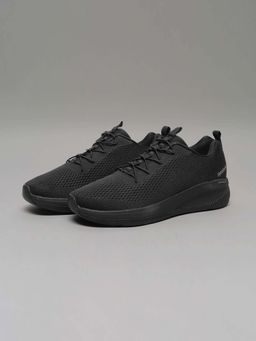 Reebok - Men Comfort Step In Black Walking Shoes