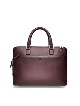 Lapis Bard - Ducorium Spencer 15-Inch Slim Laptop Business Bag - Bordeaux