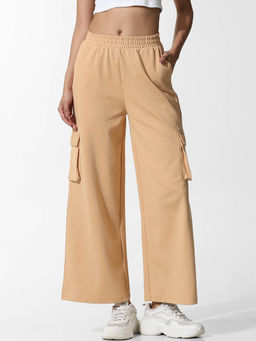 ONLY - Beige Pull-On Cargo Pants