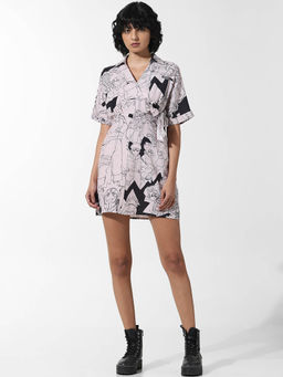 ONLY - X Naruto Printed Wrap Dress