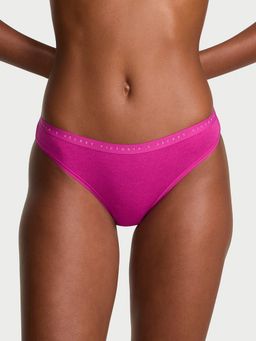 Victoria's Secret - Pink Stretch Cotton Bikini Panty
