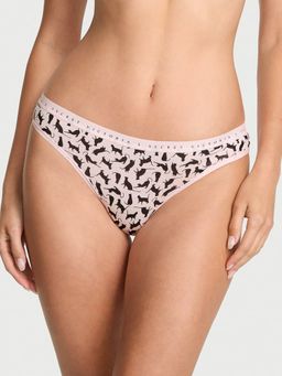 Victoria's Secret - Pink Stretch Cotton Bikini Panty
