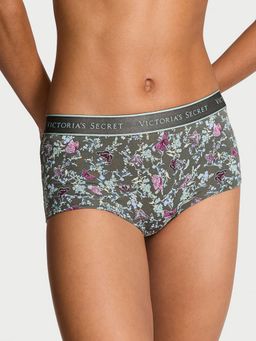 Victoria's Secret - Multi-Color Cotton Logo Boyshorts Panty