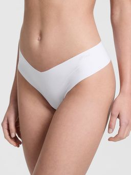 Victoria's Secret - White No-Show Thong Panty