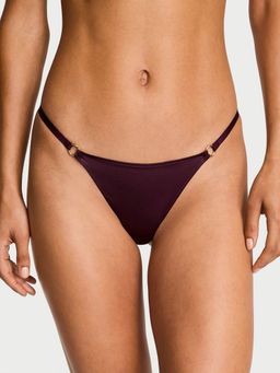 Victoria's Secret - Purple Very Sexy Ring Hardware V-String Thong Panty