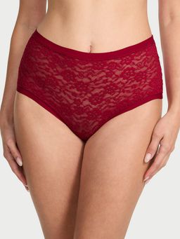 Victoria's Secret - Red Cotton High-Waist No Show Panty