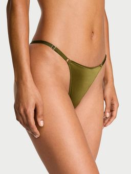 Victoria's Secret - Green Very Sexy Hardware Adjustable V-String Thong Panty