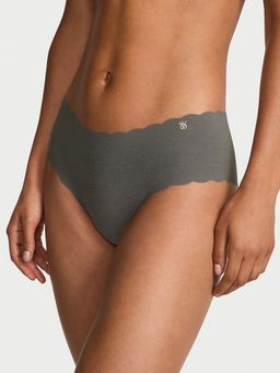Victoria's Secret - Grey Scalloped Cheeky Hipster Panty