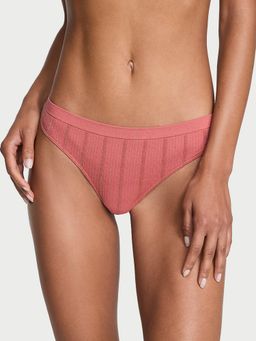 Victoria's Secret - Peach Seamless Thong Panty