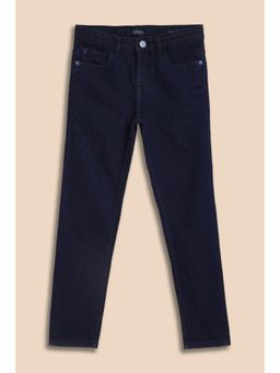 Allen Solly - Boys Navy Blue Jeans