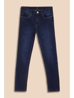 Allen Solly - Boys Navy Blue Jeans