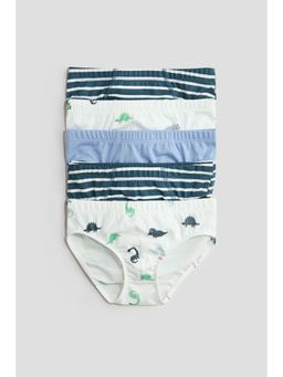 H&M - Boys White 5-Pack Cotton Briefs