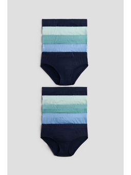H&M - Boys Blue 10-Pack Briefs