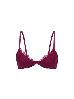 Victoria's Secret - Very Sexy Rose Lace Lightly Lined Plunge Demi Bra