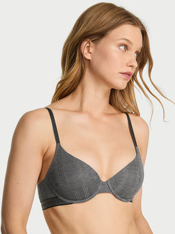 Victoria's Secret - The T-Shirt Ultra-Fine Modal Lightly Lined Demi Bra Grey