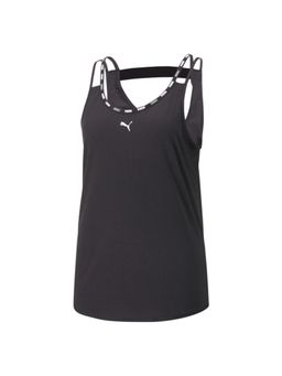 Puma - Strong Tri-blend Women Black Tank Top