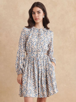 RAREISM - Chile Multi-Color Geometric Mini Dress