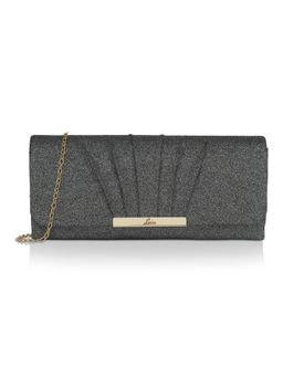Lavie - Dazz Foldover Clutch (Black) (One Size)