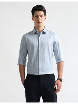 Arrow Newyork - Mens Vertical Striped Manhattan Slim Fit Shirt