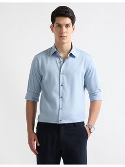 Arrow Newyork - Mens Jacquard Manhattan Slim Fit Shirt